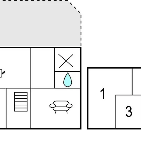 3 Bedroom Cozy In * Tranekaer